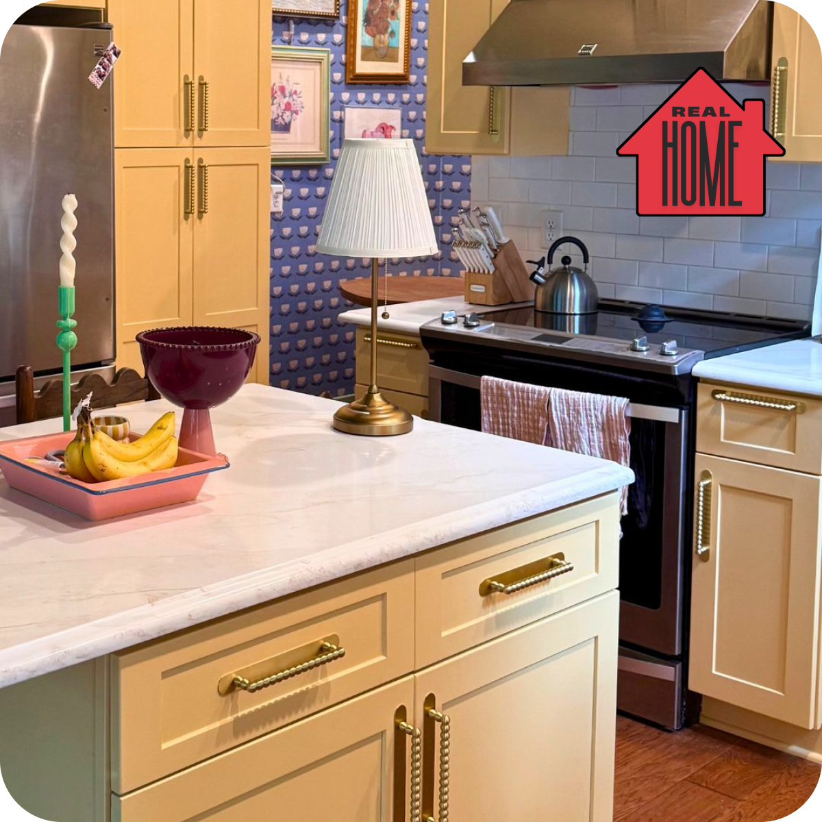 Real Home: Dani's Colorful Kitchen Makeover 🧈