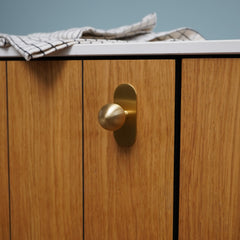 HALLEY Ball Cabinet Knob - Brass