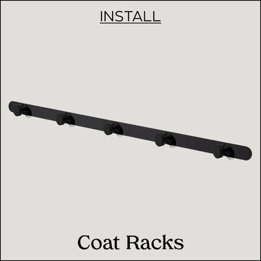 Plank Hardware Coat Racks Installation Guide