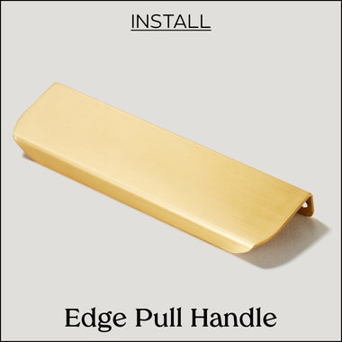 Plank Hardware Edge L Bar Pull Installation Guide