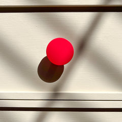 LOVELL Circular Cabinet Knob - Red