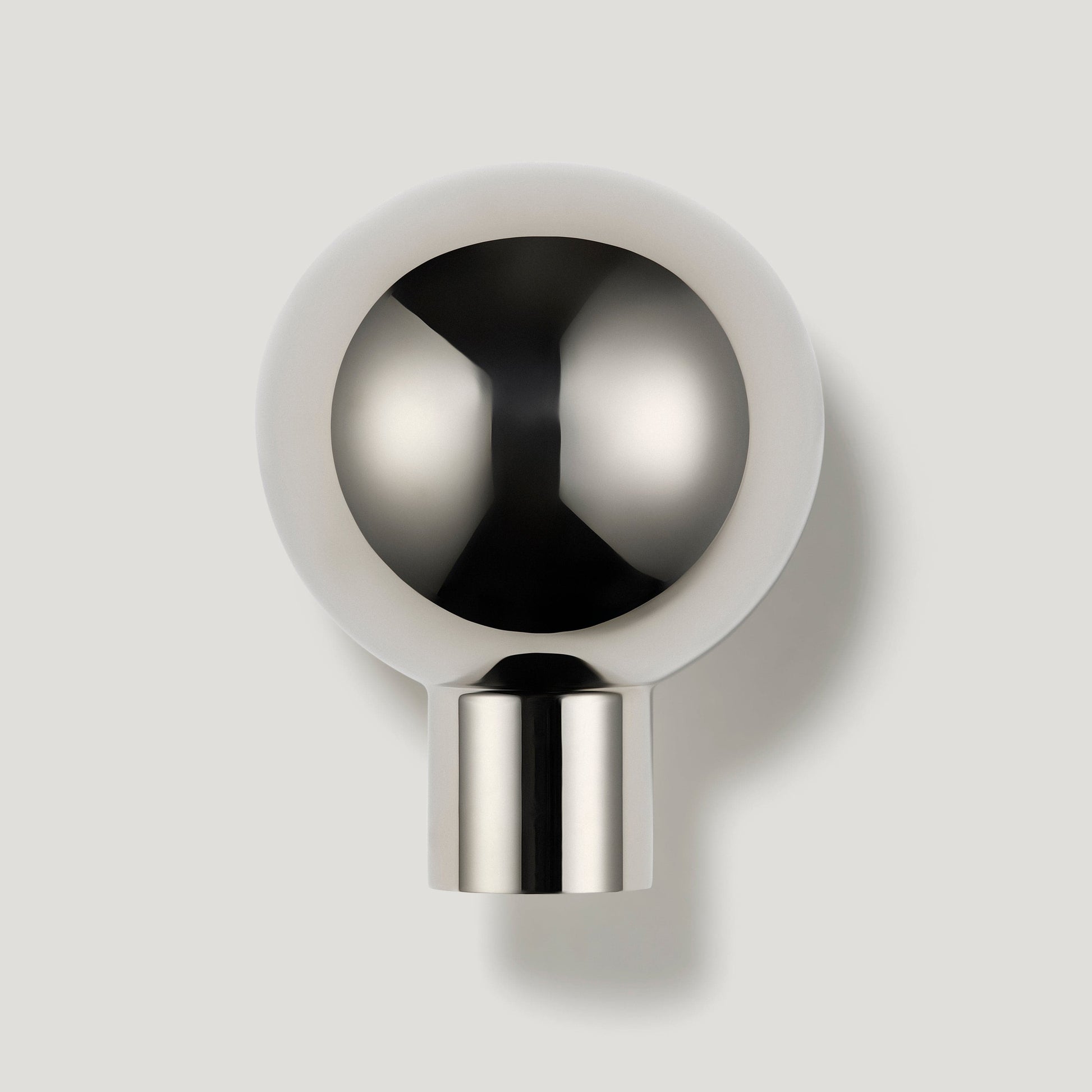 Plank Hardware 1" BOBBIN 25mm Knob - Polished Nickel