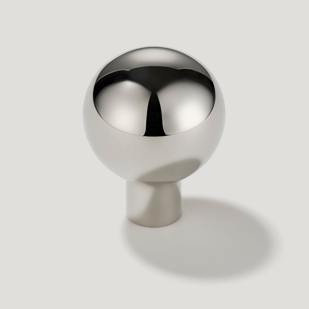 BOBBIN Knob - Polished Nickel