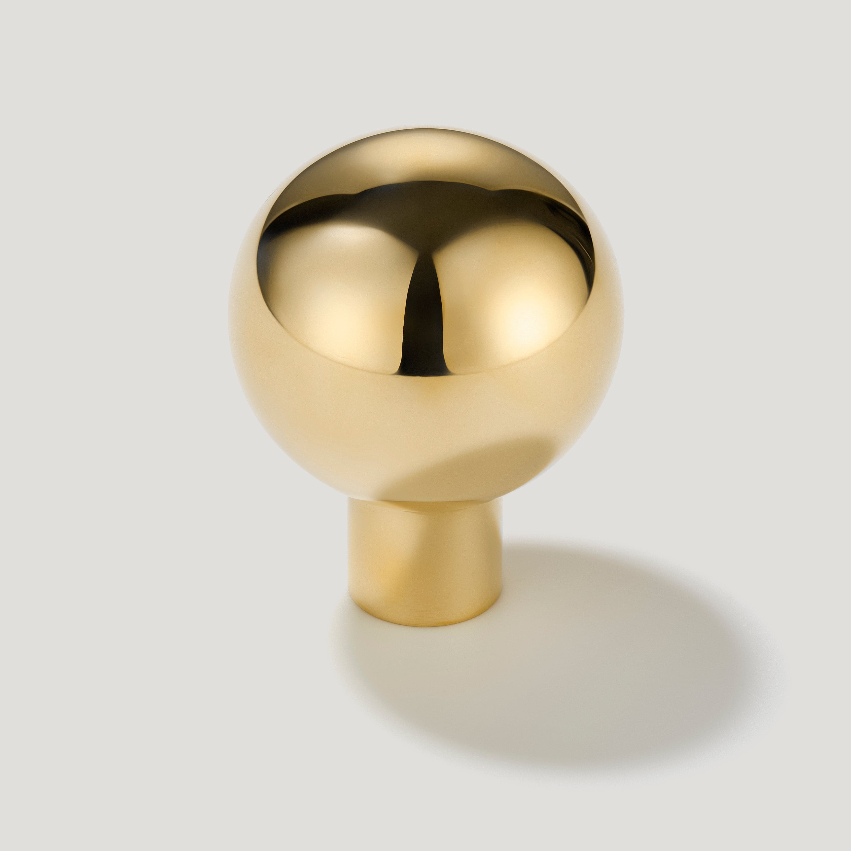 Plank Hardware 1" BOBBIN 25mm Knob - Unlacquered Brass