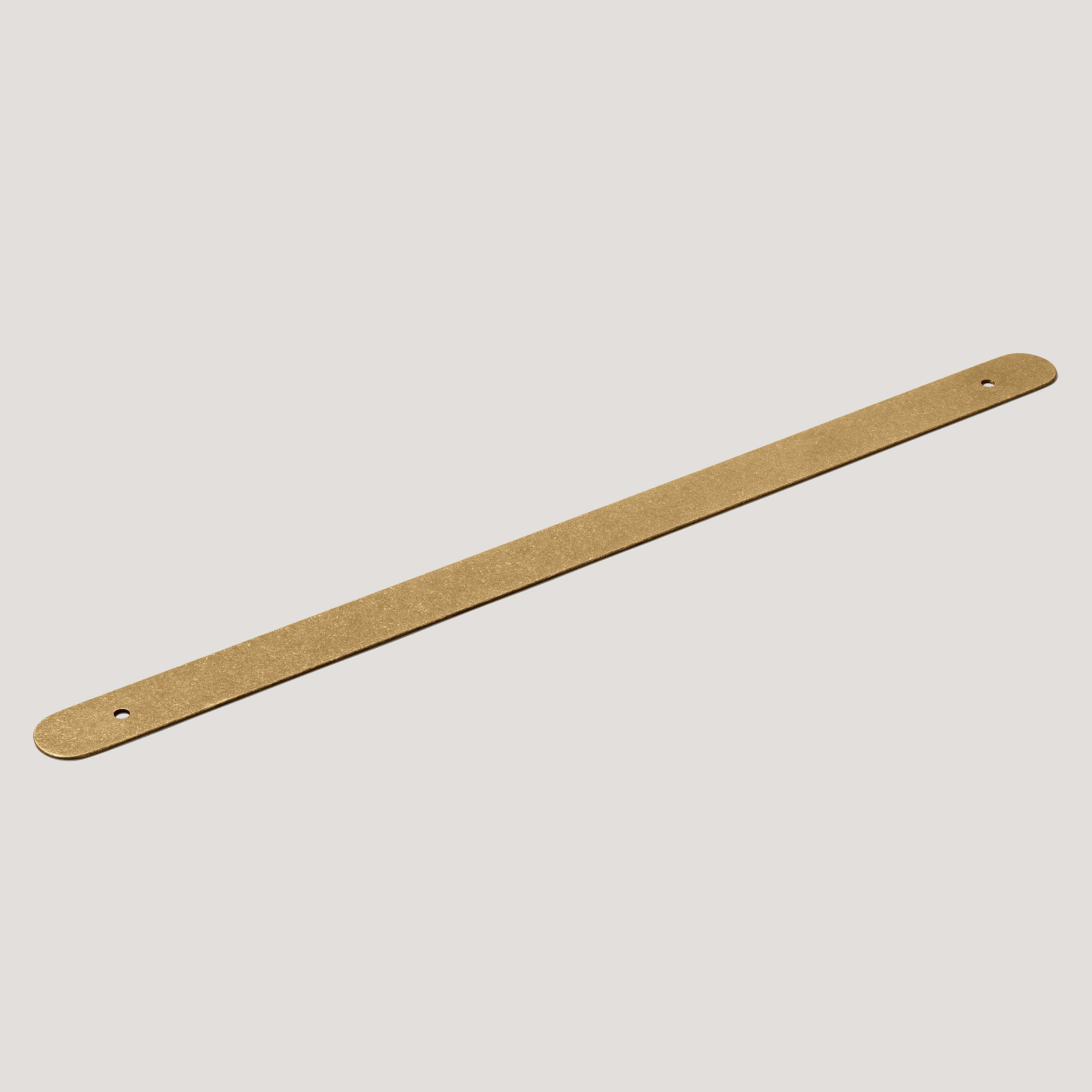 Plank Hardware 16.73" (14.37" CC) COHEN Backplate - Aged Brass