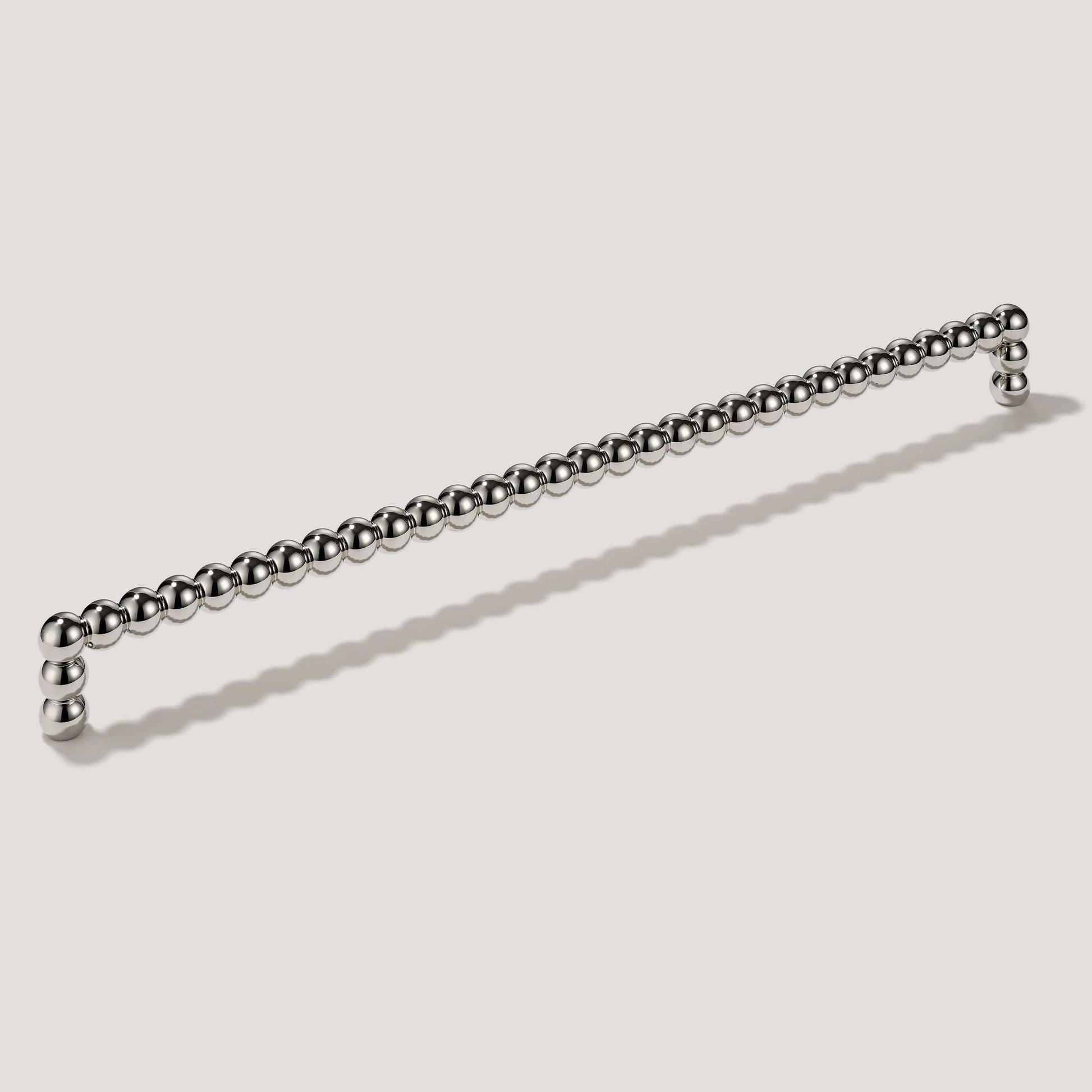 Plank Hardware 18.74" (18" CC) BOBBIN 476mm Heavyweight Pull - Polished Nickel