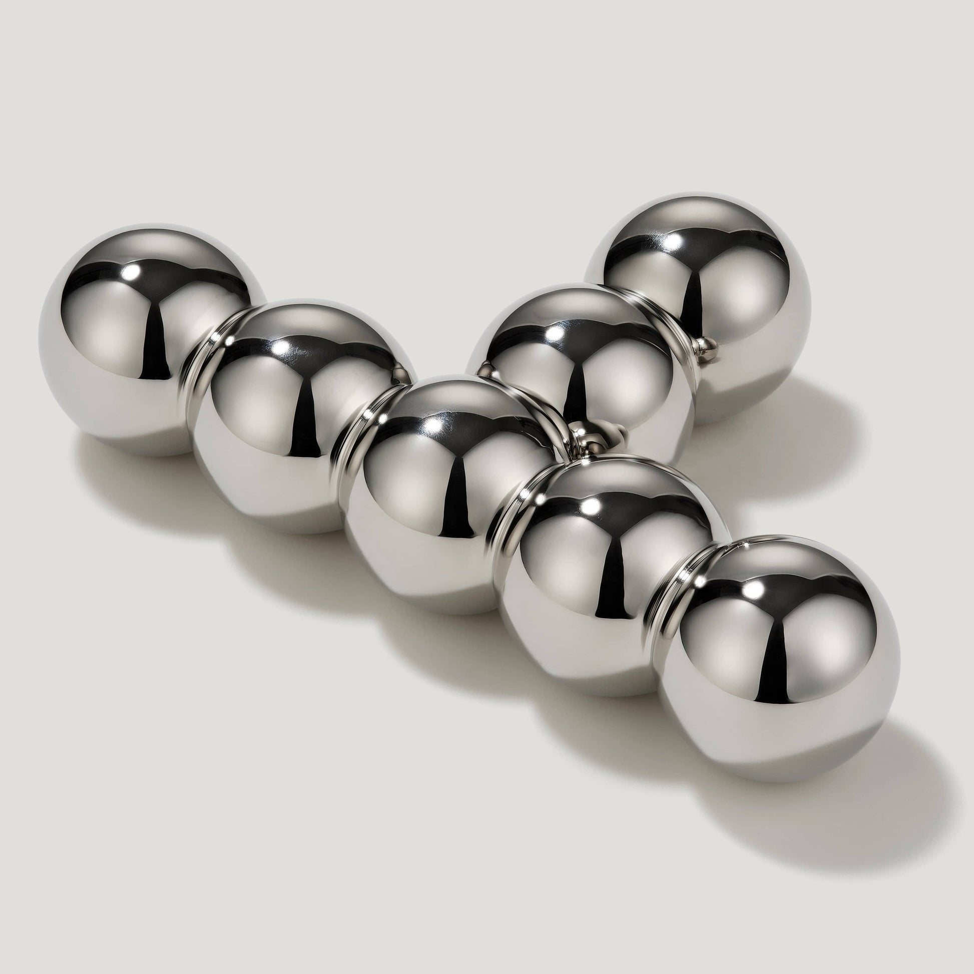 Plank Hardware 2.36" BOBBIN 60mm Single T Pull - Polished Nickel