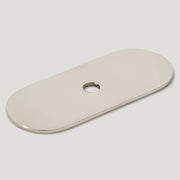 Plank Hardware 2.36" COHEN Knob Backplate - Polished Nickel