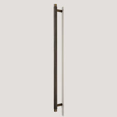 KEPLER Knurled Appliance Pull - Antique Brass