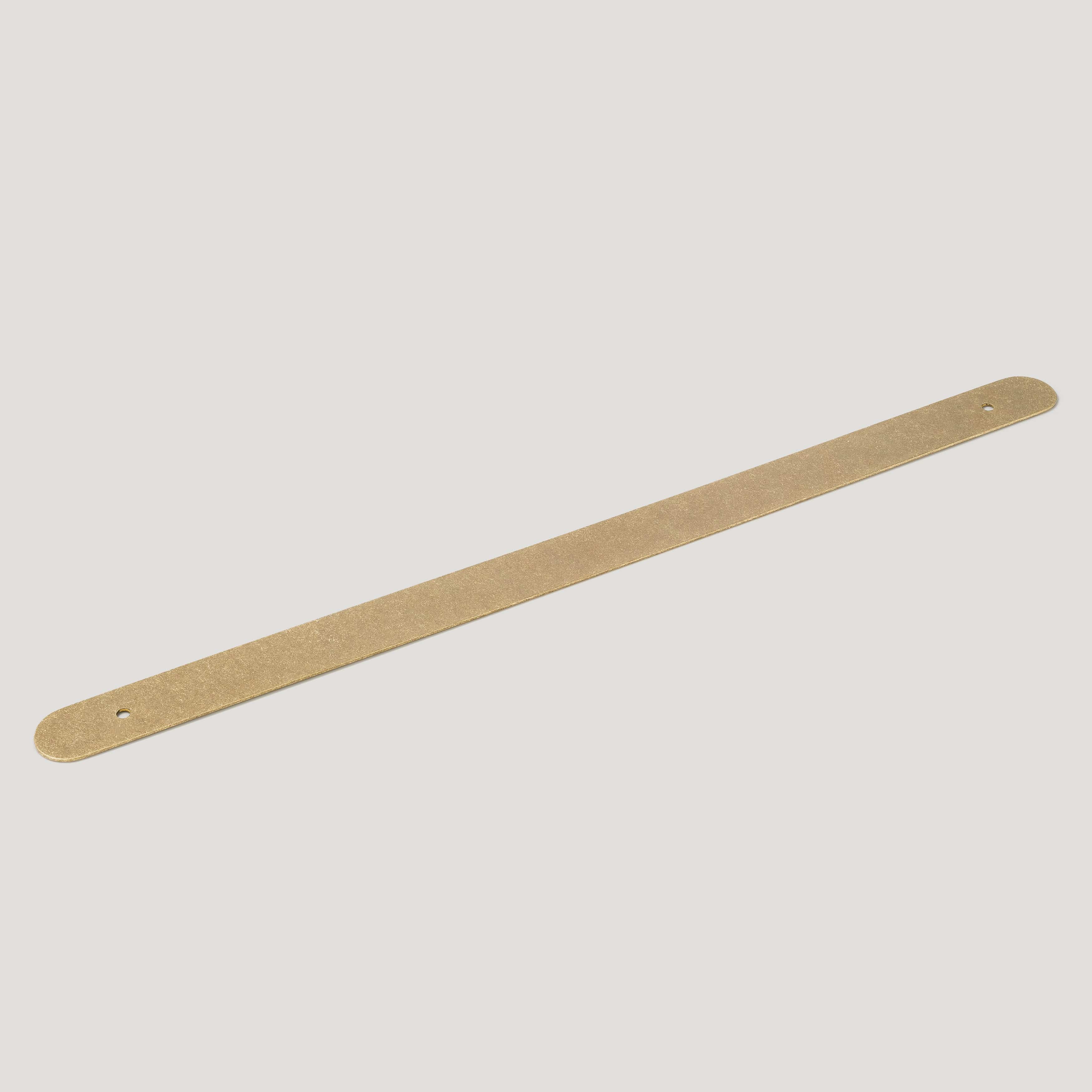 Plank Hardware 21.16" (17.99" CC) COHEN Pull Backplate - Aged Brass