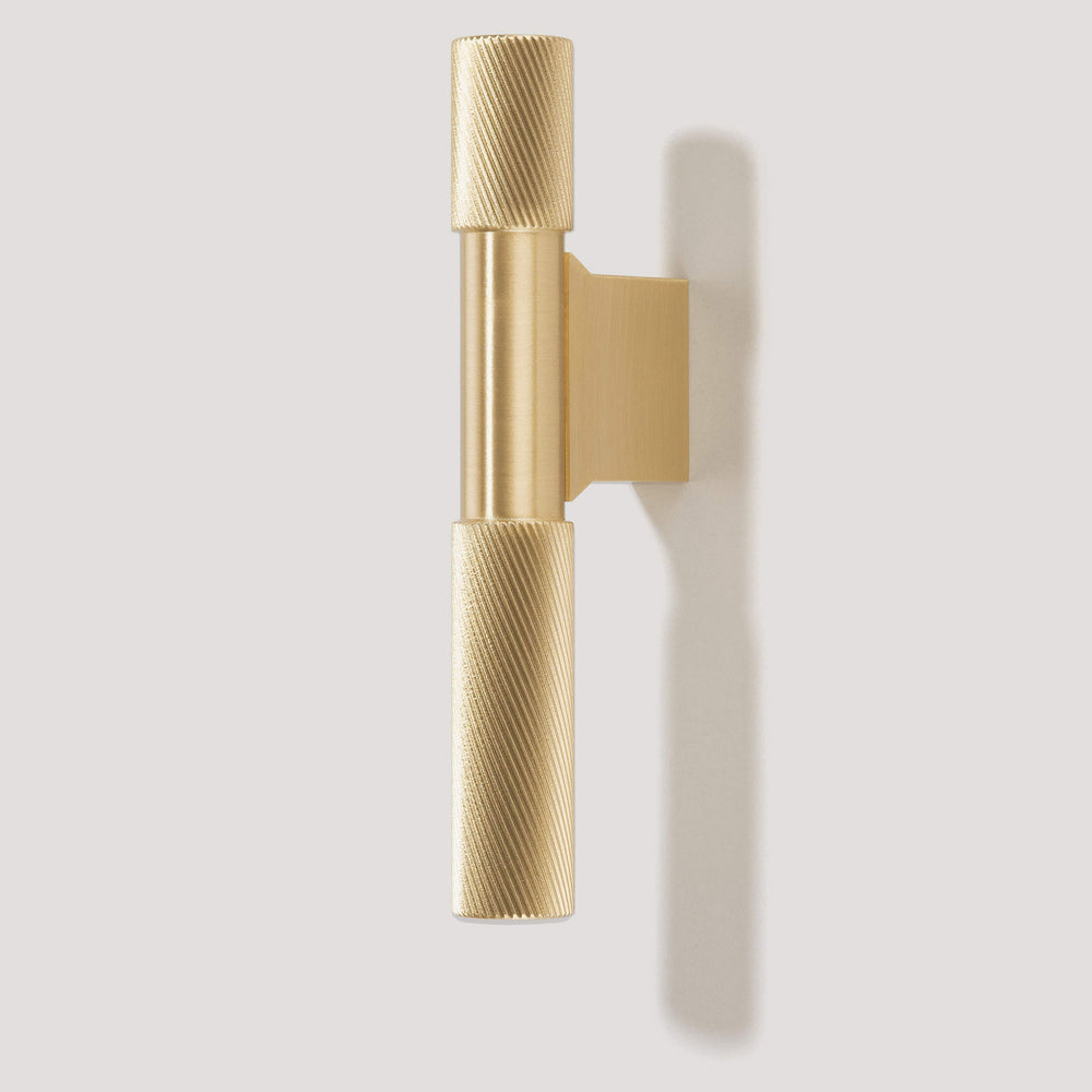 SCOTT Swirled Pull - Brass