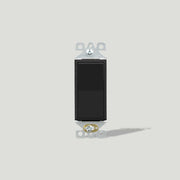 Plank Hardware 3 Way Rocker Switch - Black