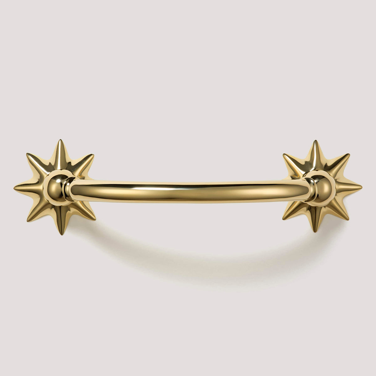 Plank Hardware 4.33" (3.78" CC) / With Backplate JAMES Pull - Unlacquered Brass
