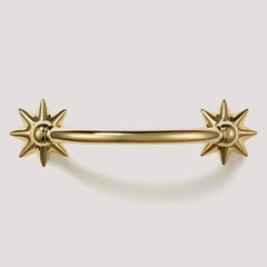 JAMES Pull - Unlacquered Brass