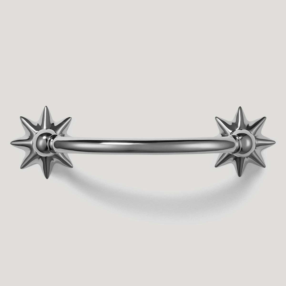 Plank Hardware 4.33" (3.78" CC) / With Polished Nickel Backplate JAMES Pull - Polished Nickel