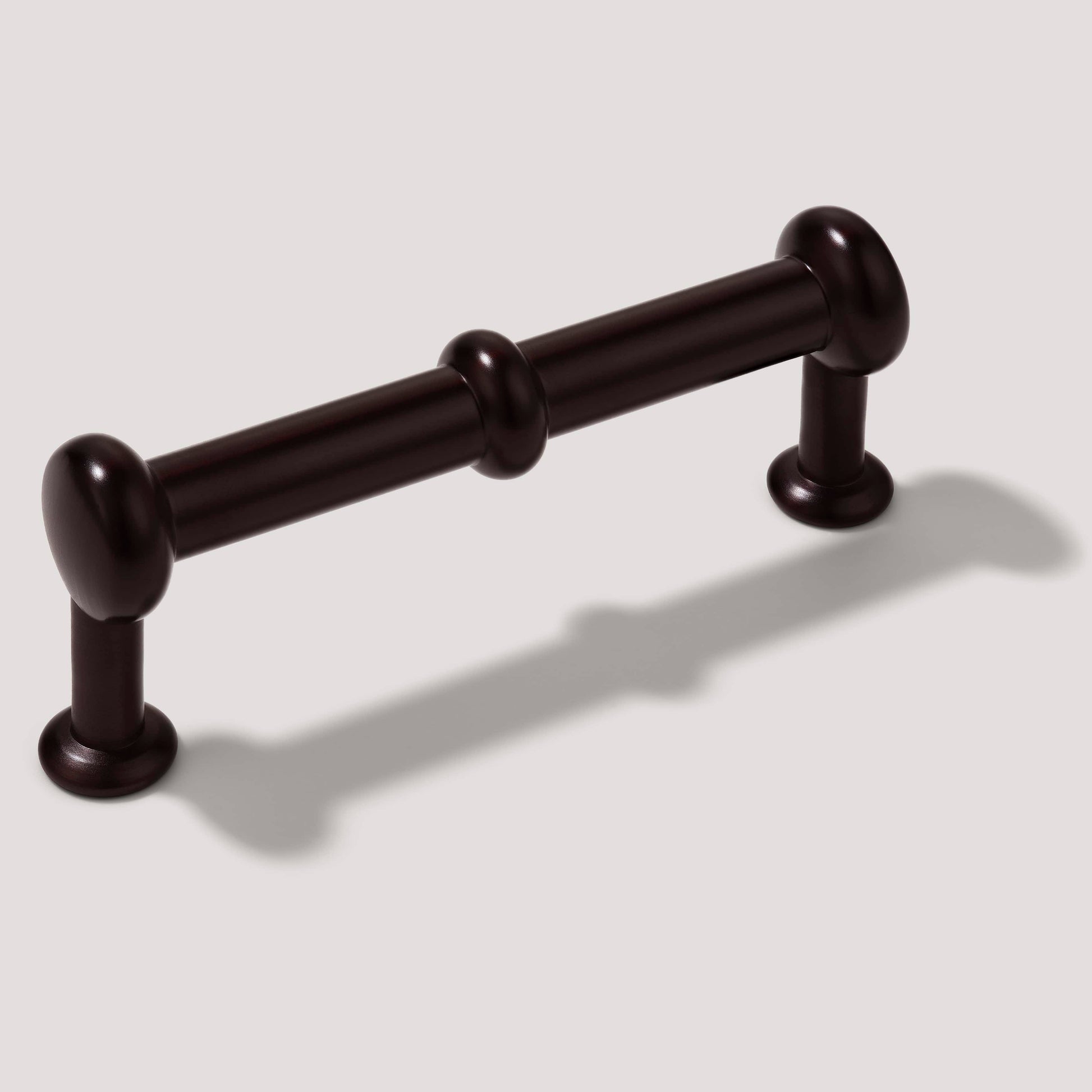 Plank Hardware 4.37" (3.78" CC) PEYTON Traditional D Bar Pull - Blackened Bronze
