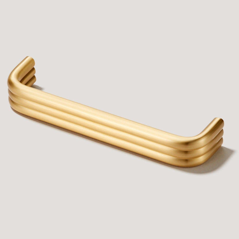 ALVA Tubular D Bar Pull - Brass