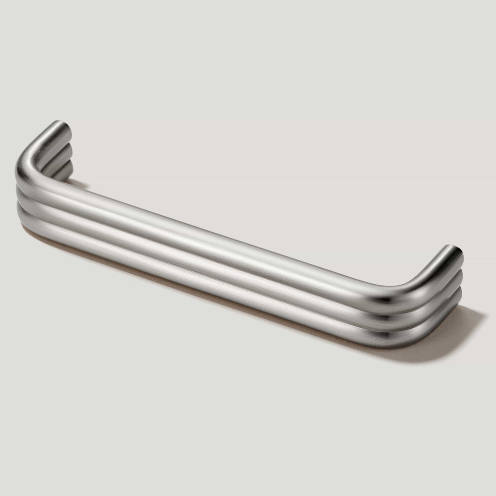 ALVA Tubular D Bar Pull - Satin Nickel