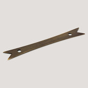 Plank Hardware 5.71" (3.78" CC) ELIZA Ribbon Pull Backplate - Antique Brass