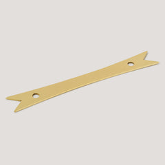 ELIZA Ribbon Pull Backplate - Brass