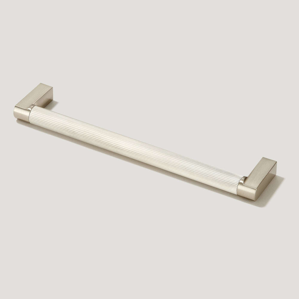 BECKER Grooved D-Bar Pull - Stainless Steel