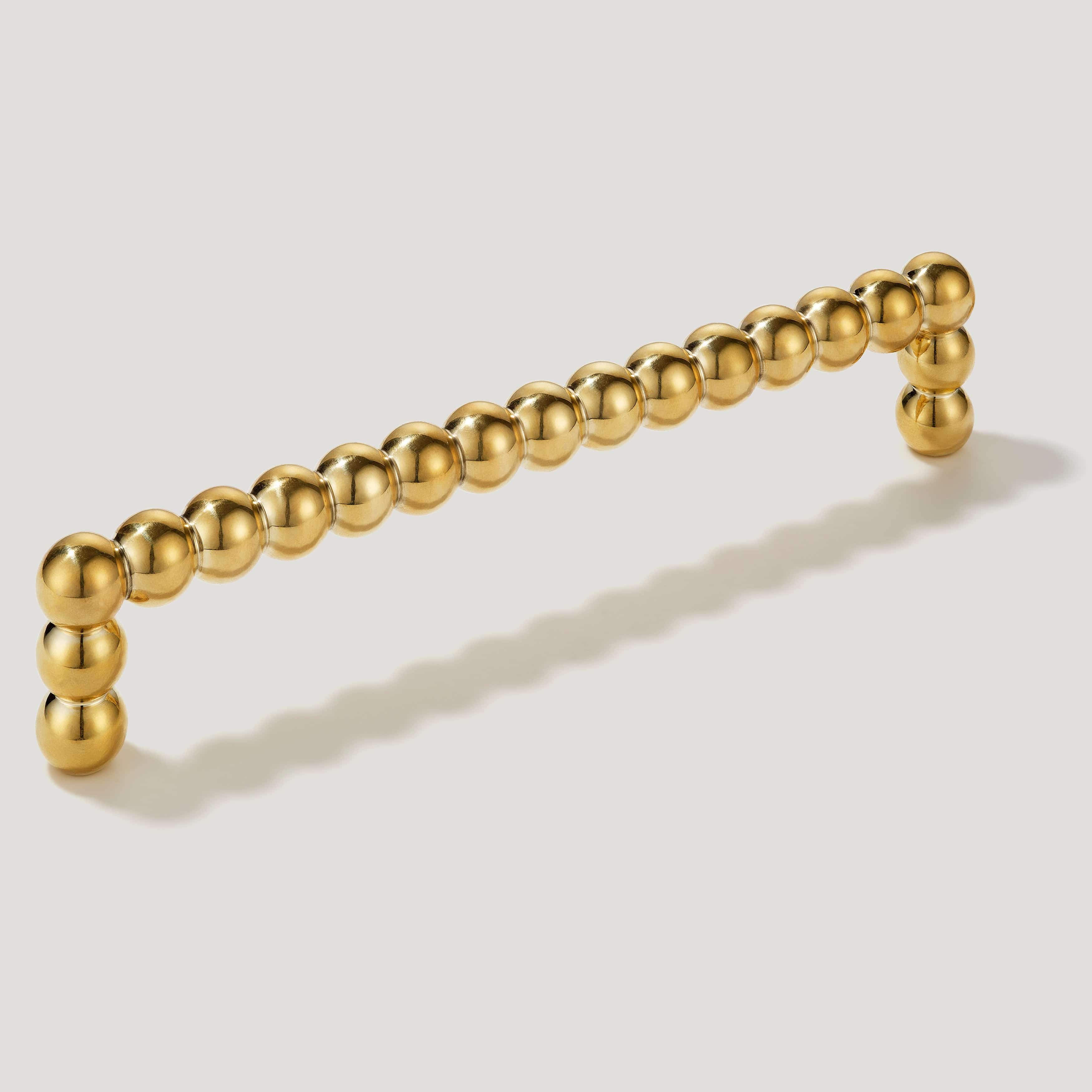 Plank Hardware 6.89" (6.3" CC) BOBBIN 175mm Pull - Unlacquered Brass