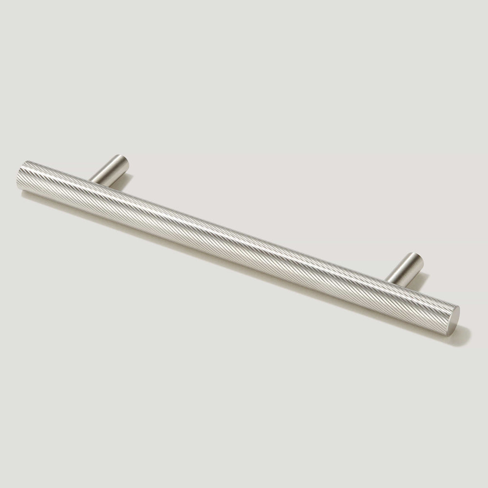 SEARLE Swirled T-Bar Pull - Stainless Steel