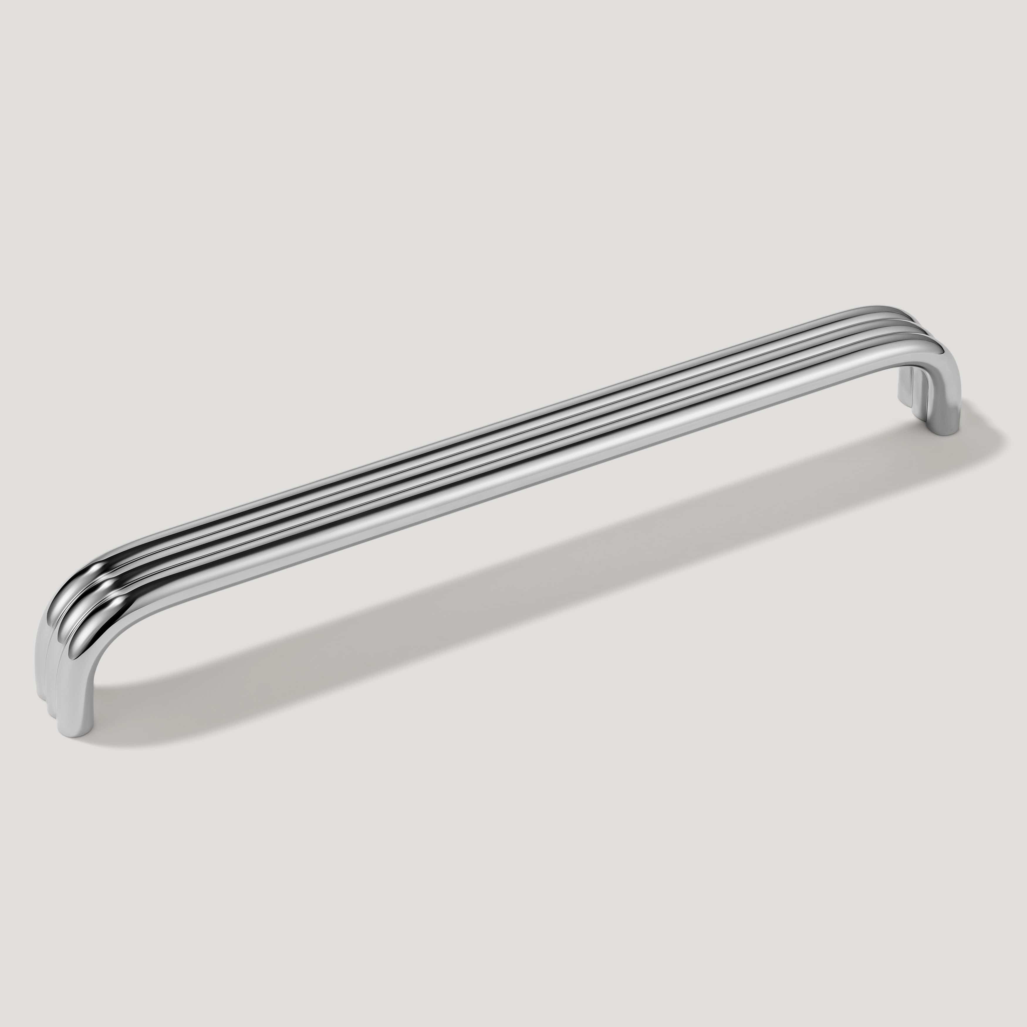 Plank Hardware 8.98" (8.66" CC) / Pull only ALVA Tubular D Bar Pull - Polished Nickel