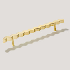 SQUIGGLE Pull - Unlacquered Brass