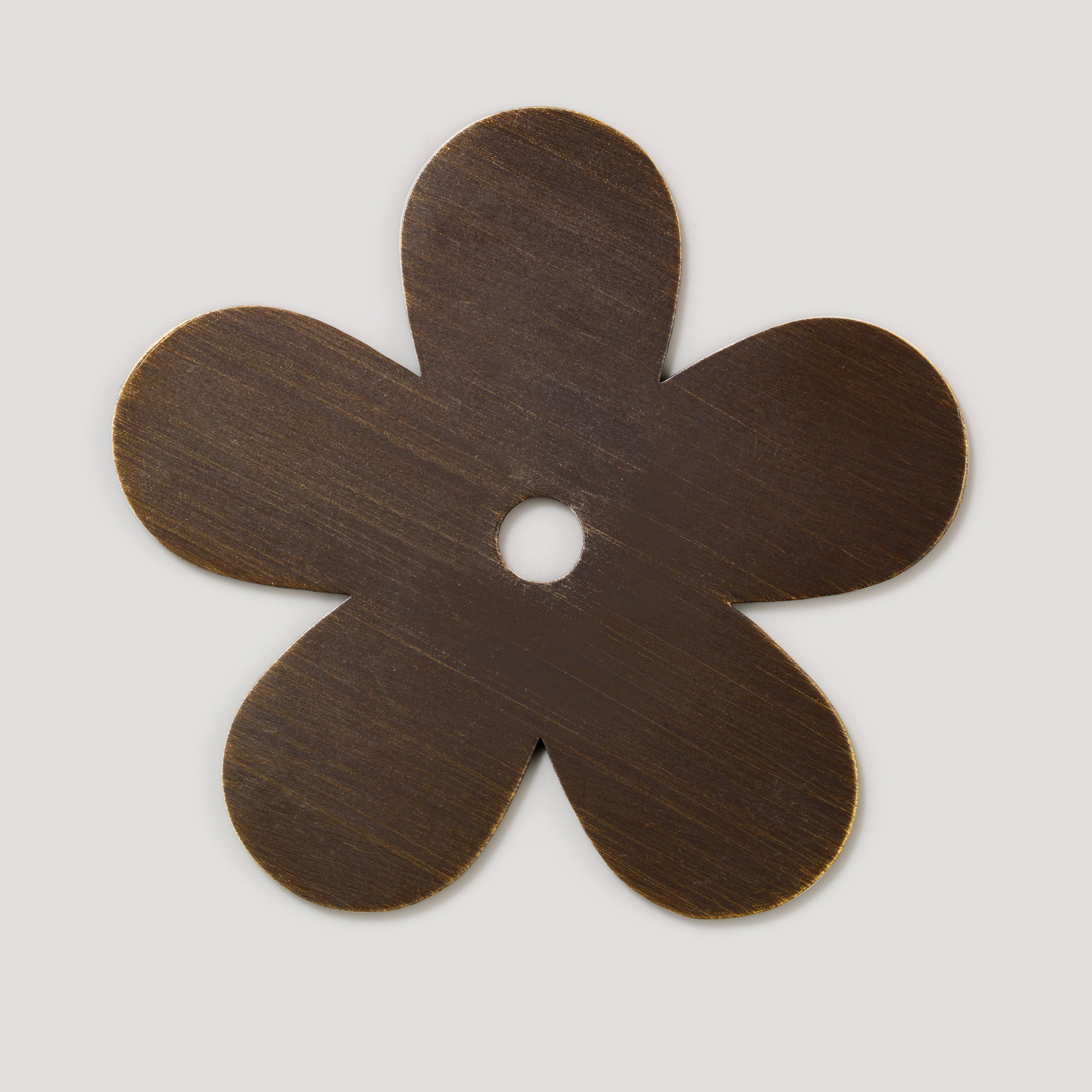Plank Hardware ADA Flower Backplate - Antique Brass