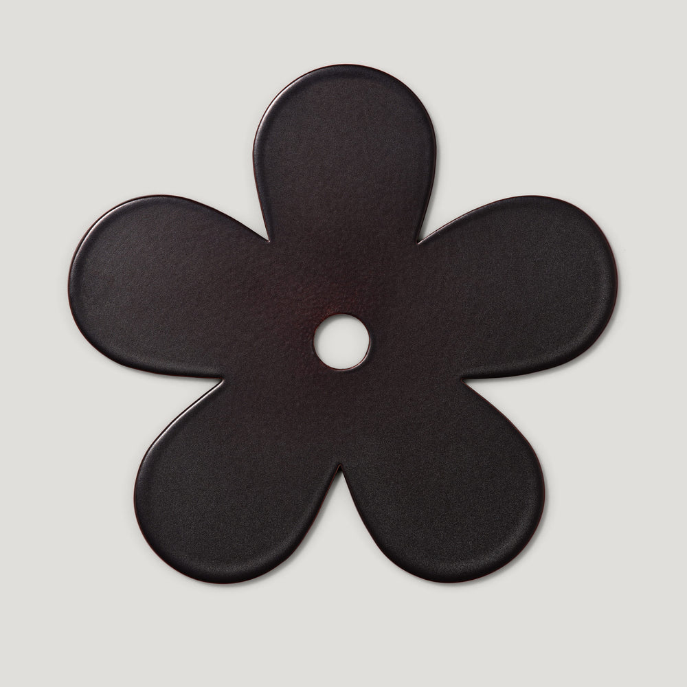 Plank Hardware ADA Flower Backplate - Blackened Bronze