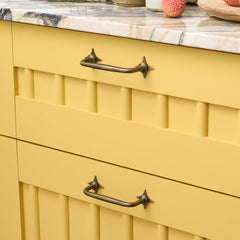 Plank Hardware ADA Pair of Small Star Pull Backplates - Antique Brass