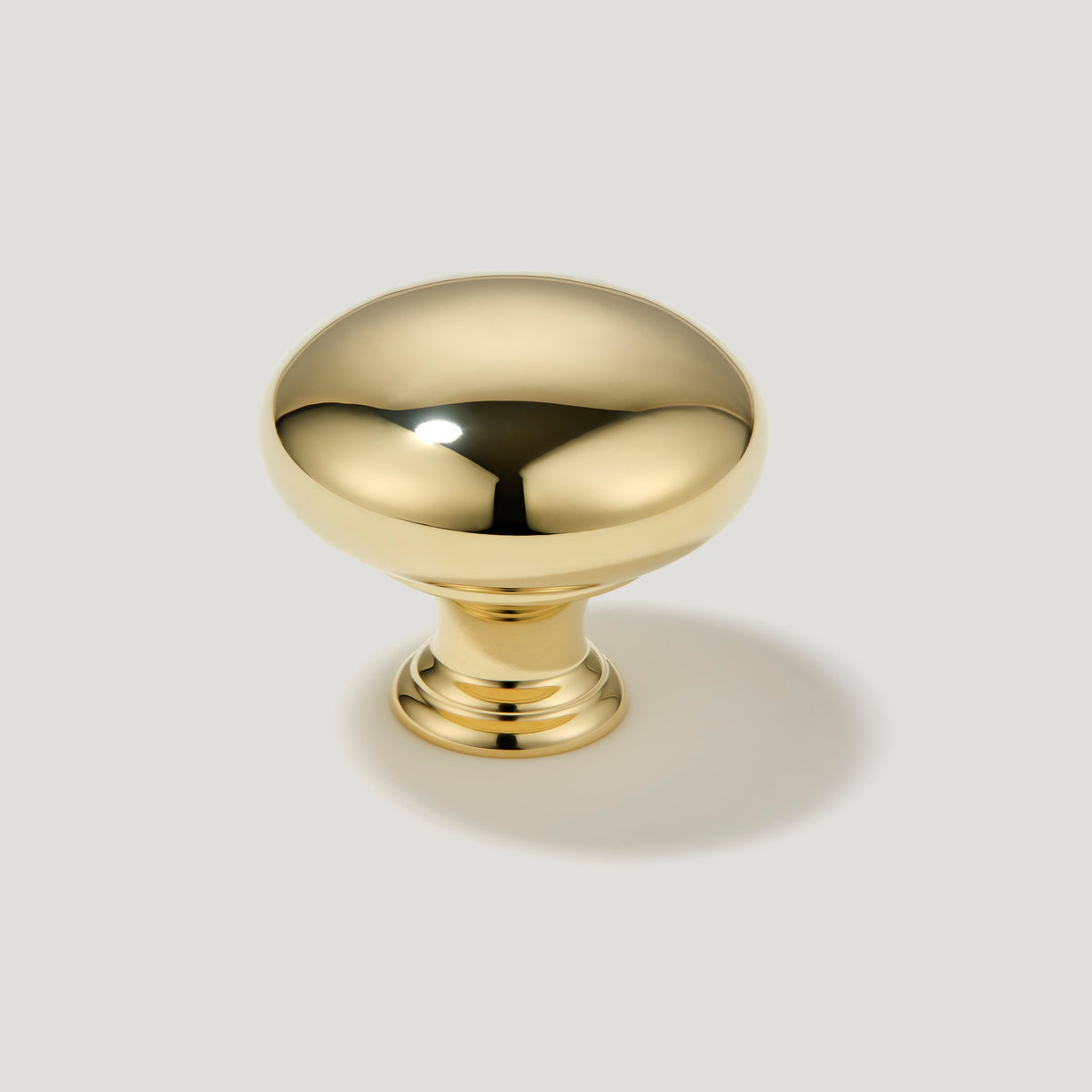 Plank Hardware ADELIA Knob - Unlacquered Brass