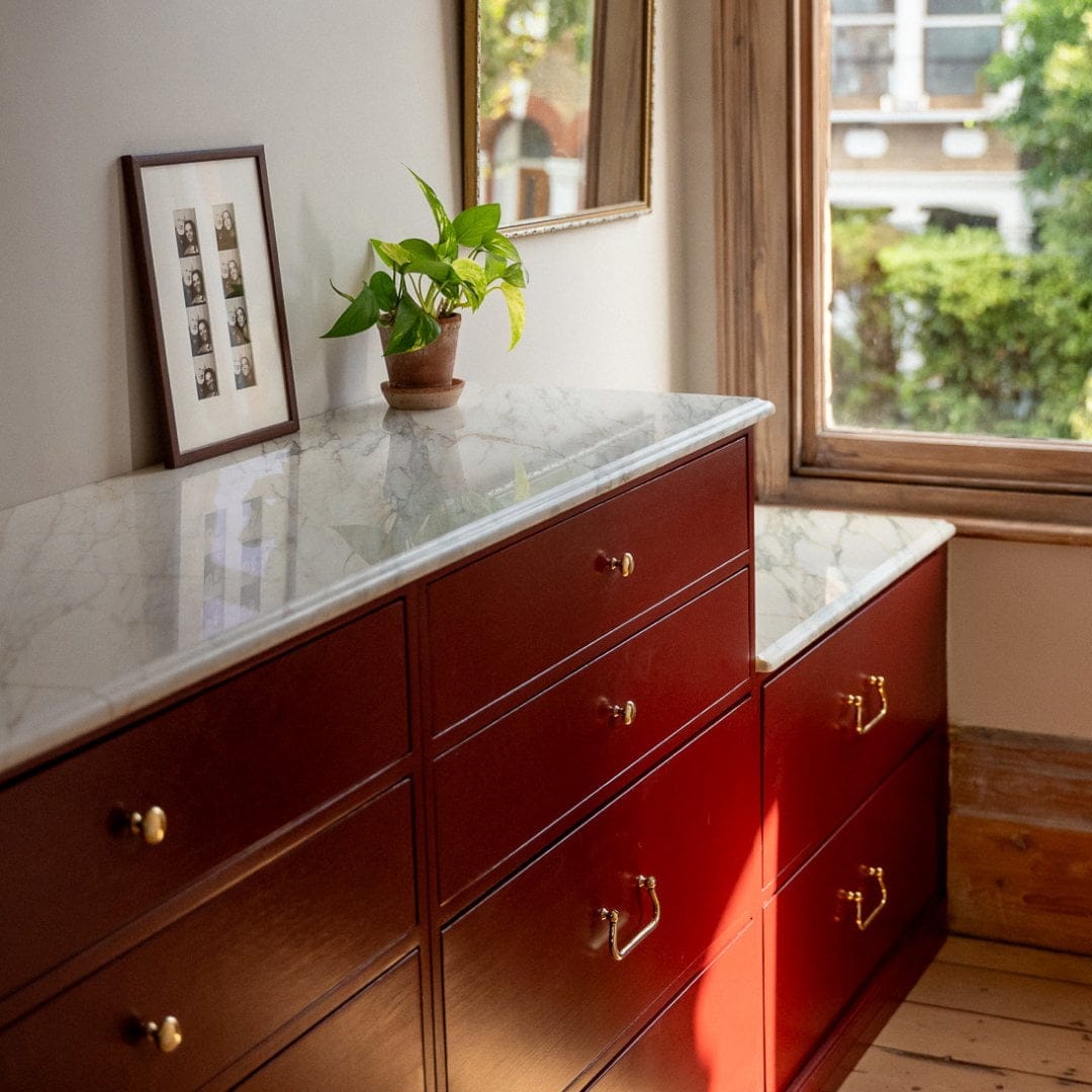 Plank Hardware ADELIA Knob - Unlacquered Brass