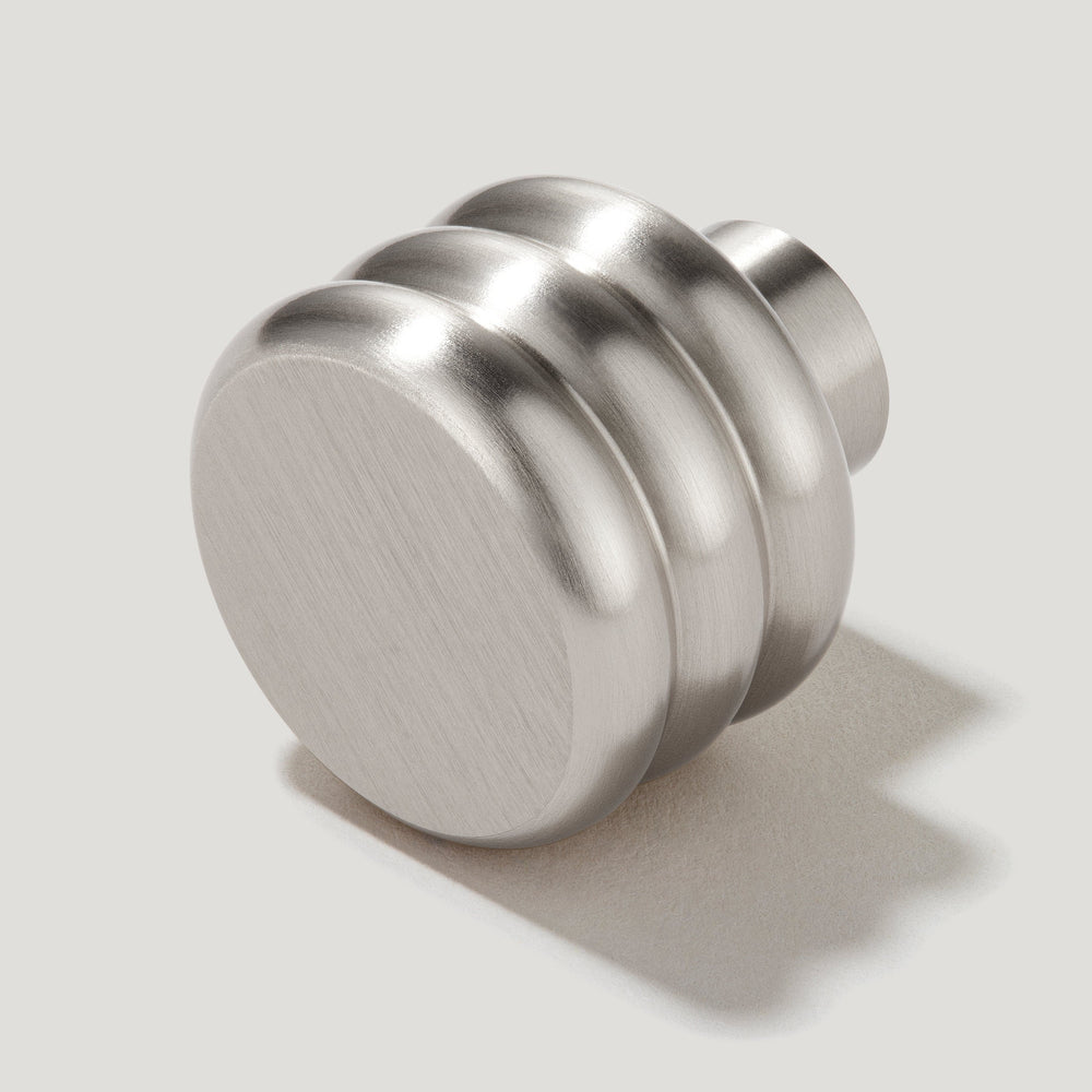 ALVA Tubular Cabinet Knob - Satin Nickel