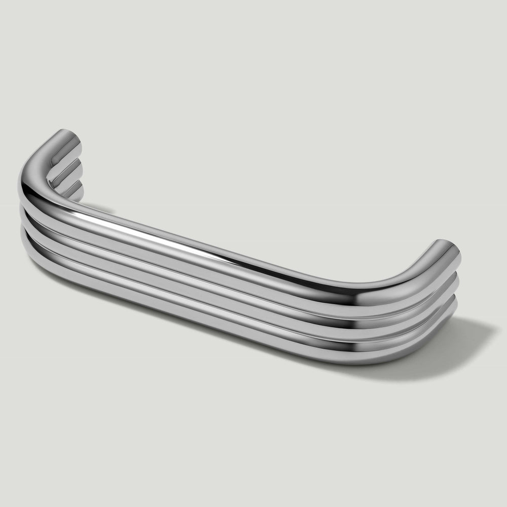 ALVA Tubular D Bar Pull - Polished Nickel