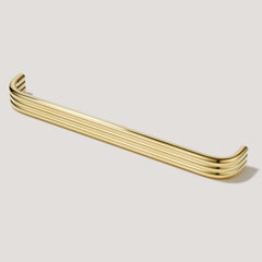 Plank Hardware ALVA Tubular D Bar Pull - Unlacquered Brass