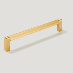 Plank Hardware becker grooved d bar pull brass 40203678155031