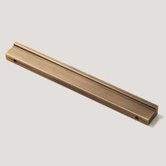 Plank Hardware blake minimalist pull antique brass 42426286768407