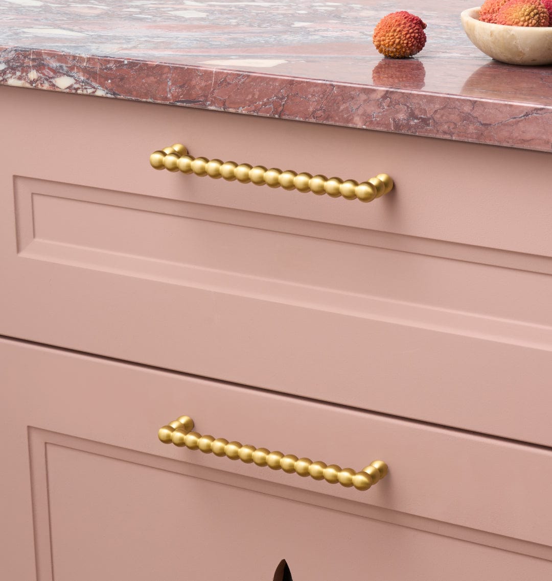 Plank Hardware BOBBIN D-Bar Pull - Brass
