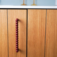 Plank Hardware BOBBIN D-Bar Pull - Burgundy