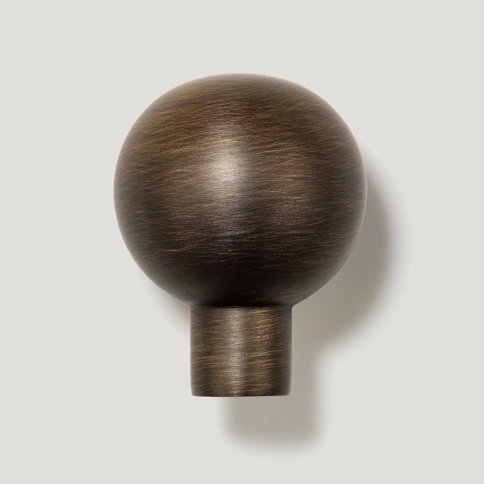 Plank Hardware BOBBIN Knob - Antique Brass