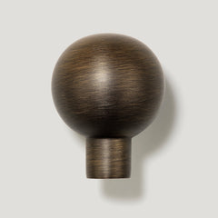Plank Hardware BOBBIN Knob - Antique Brass