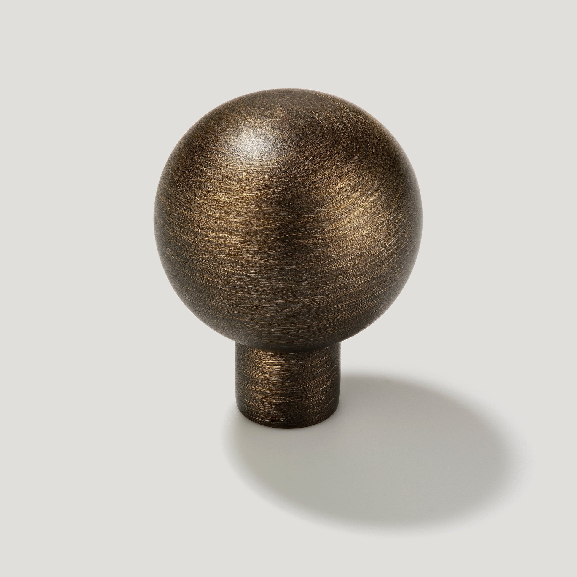 Plank Hardware BOBBIN Knob - Antique Brass