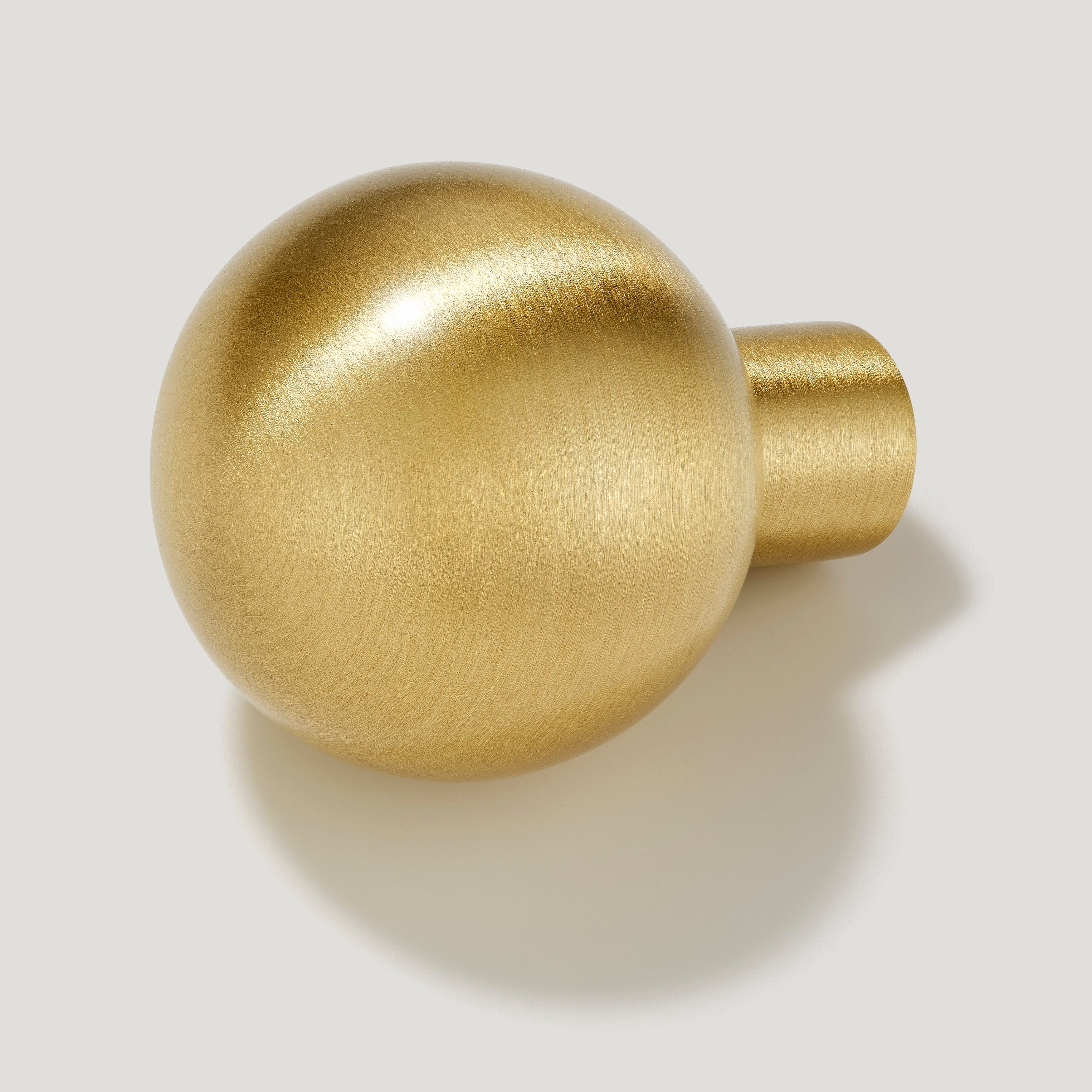 Plank Hardware BOBBIN Knob - Brass