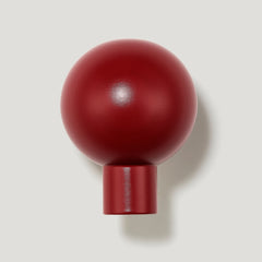 Plank Hardware BOBBIN Knob - Burgundy