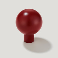Plank Hardware BOBBIN Knob - Burgundy