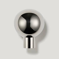 Plank Hardware BOBBIN Single Fixing Hook - Polished Nickel