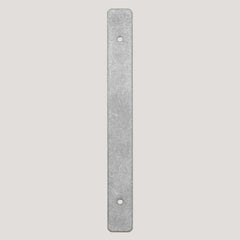 Plank Hardware bruno industrial pull mottled aluminum 41877861957911