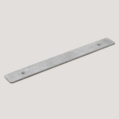 Plank Hardware bruno industrial pull mottled aluminum 41877862023447